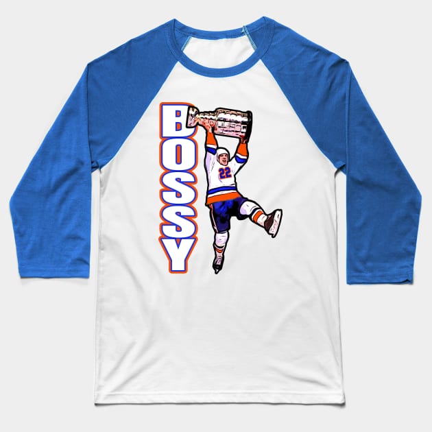 Islanders Bossy Stanley Cup Baseball T-Shirt by Gamers Gear